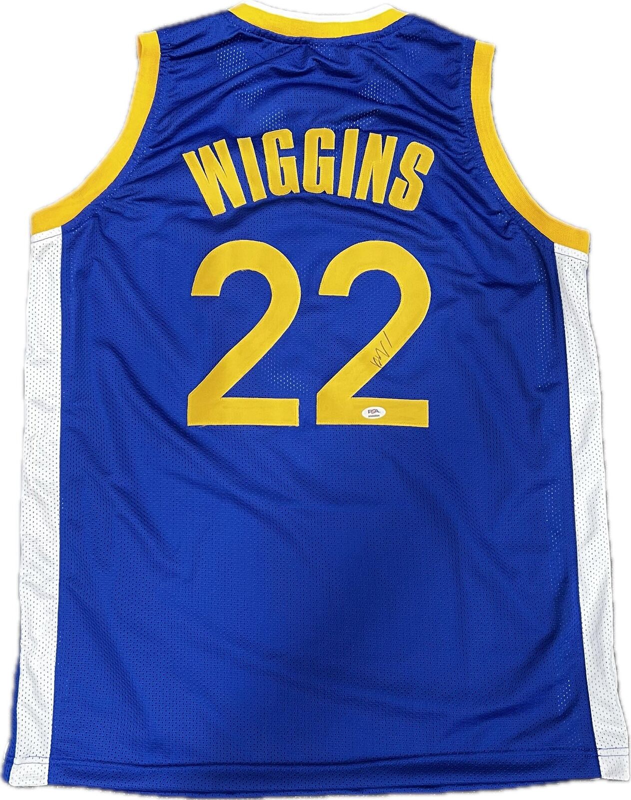 Andrew Wiggins signed jersey PSA/DNA Golden State Warriors Autographed