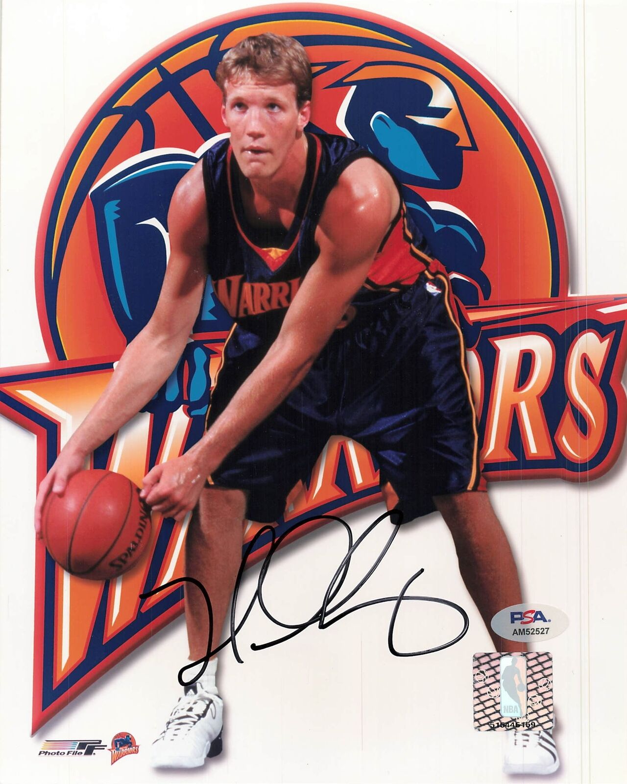 Mike Dunleavy signed 8x10 photo PSA/DNA Warriors Autographed