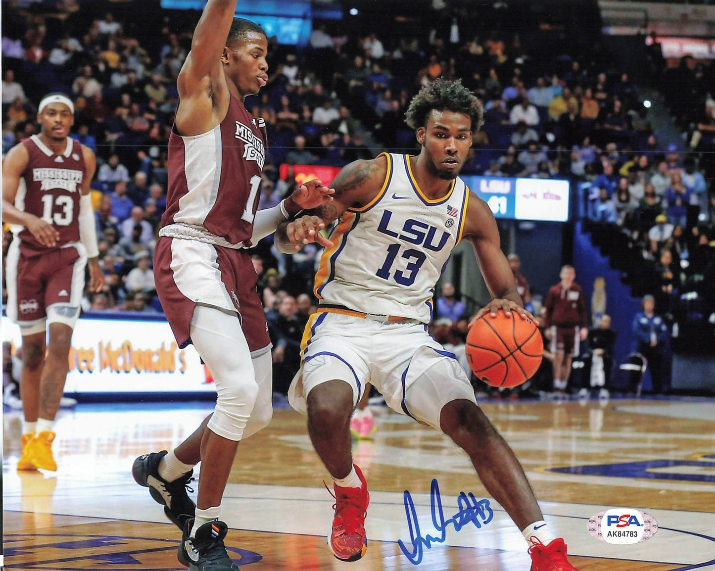 TARI EASON signed 8x10 photo PSA/DNA LSU Autographed