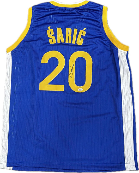 Dario Saric signed jersey PSA/DNA Golden State Warriors Autographed