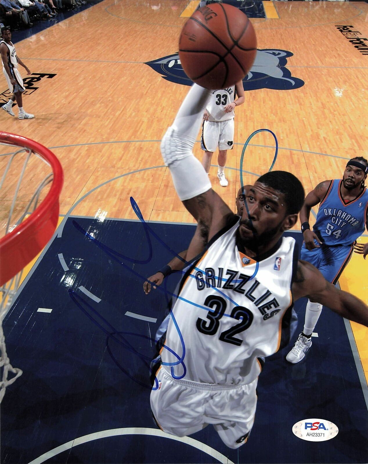 OJ Mayo signed 8x10 photo PSA/DNA Memphis Grizzlies Autographed