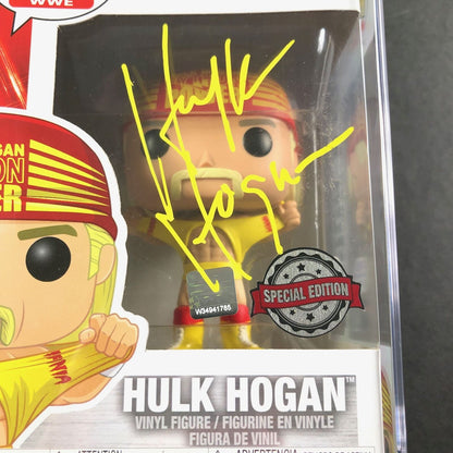 Hulk Hogan Signed Funko Pop #71 PSA/DNA Encapsulated Autographed WWE Tristar