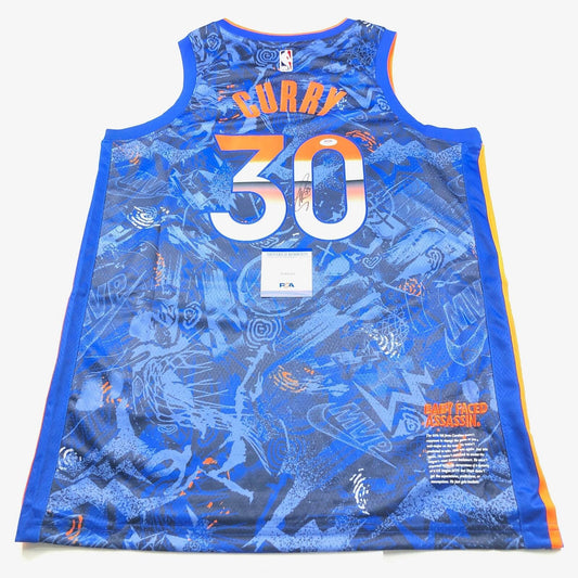 Stephen Curry signed jersey PSA/DNA Golden State Warriors Autographed MVP