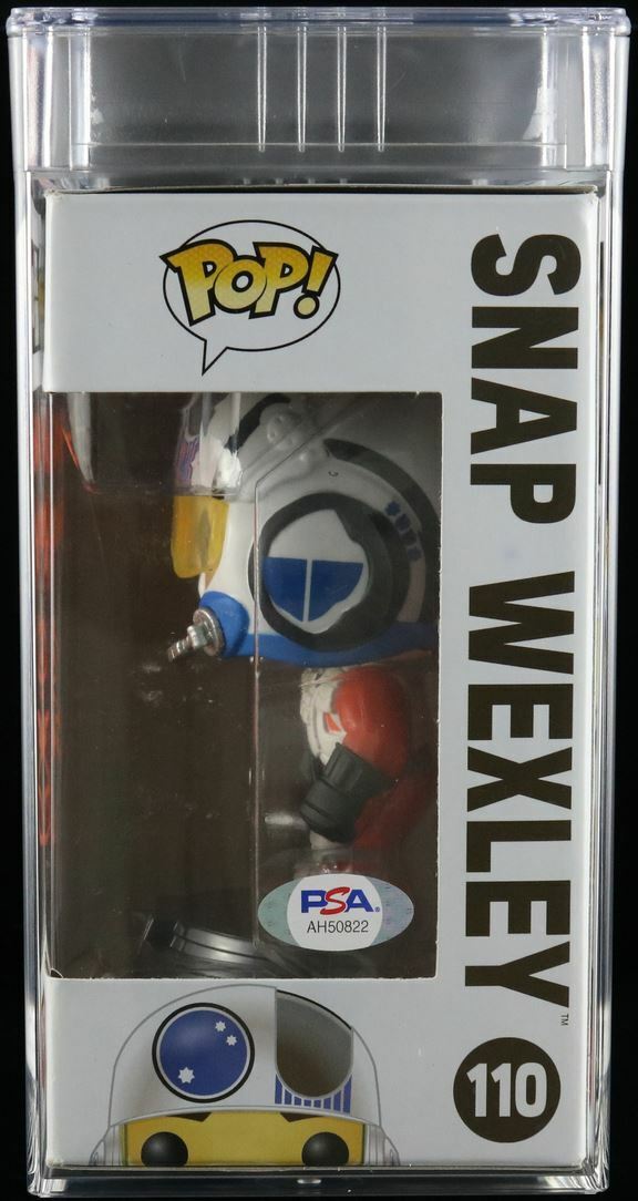 Greg Grunberg Signed Snap Wexley Funko Pop PSA/DNA Auto Encapsulated Star Wars