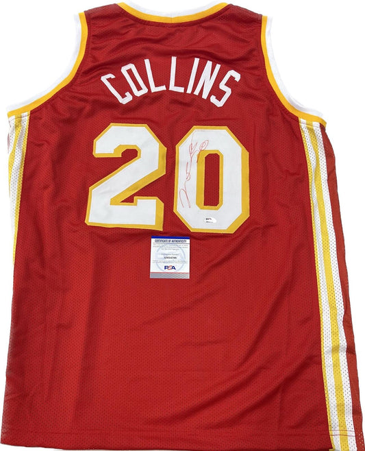 John Collins Signed Jersey PSA/DNA Atlanta Hawks Autographed