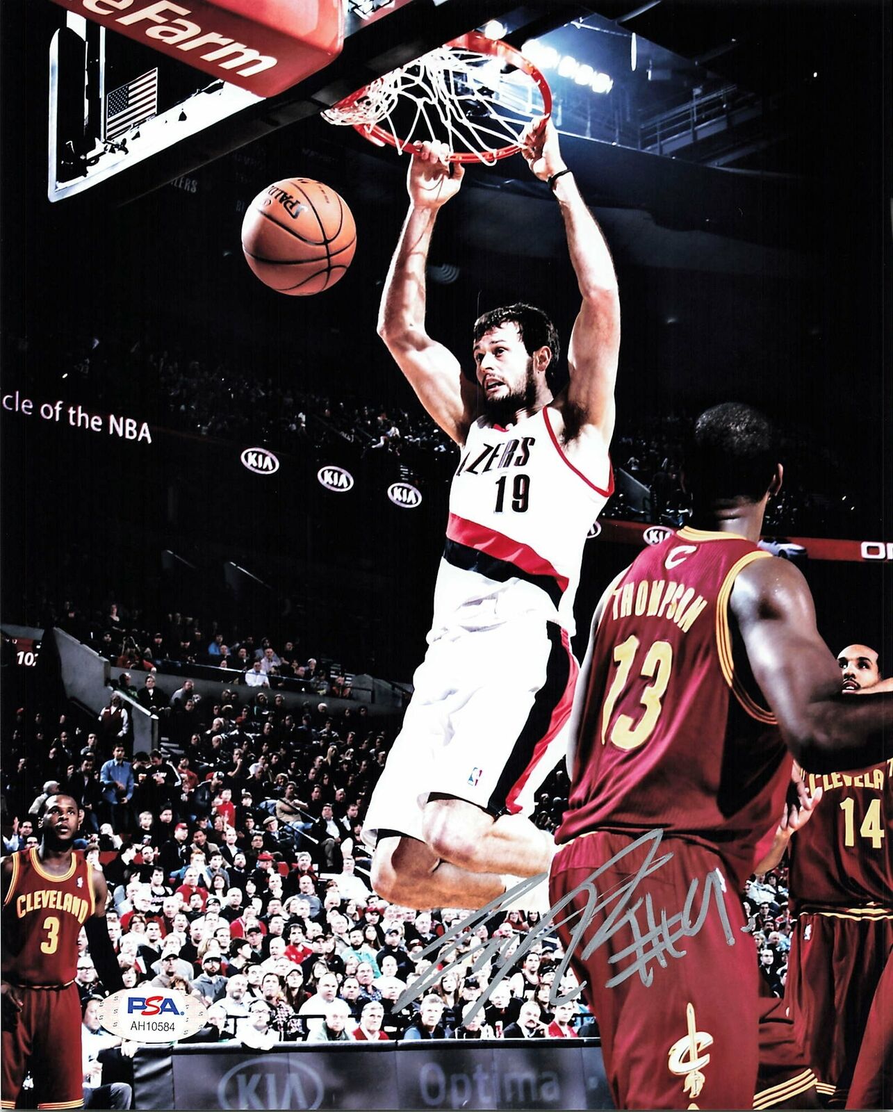 Joel Freeland signed 8x10 photo PSA/DNA Portland Trailblazers Autographed