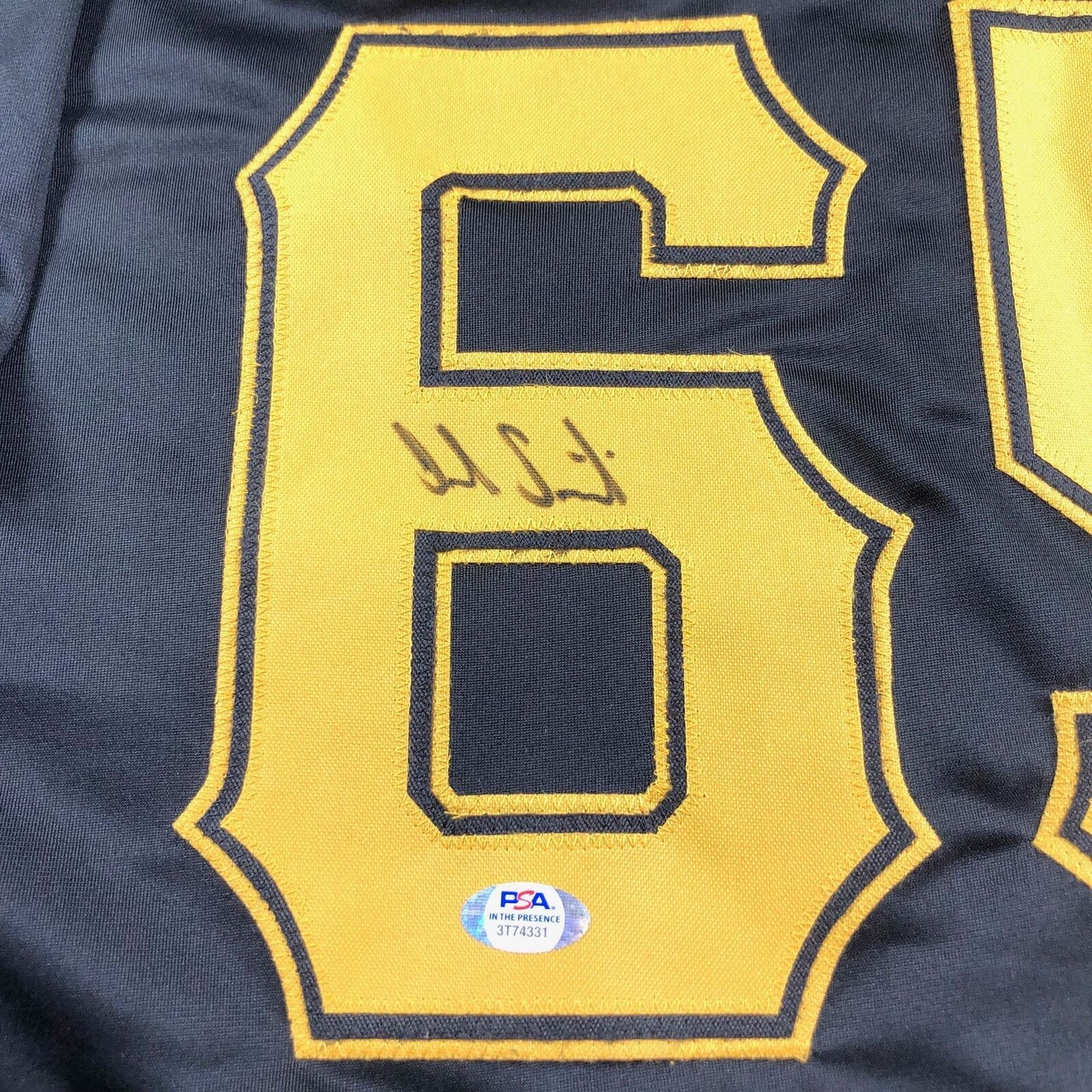 Jack Suwinski signed jersey PSA/DNA Pittsburgh Pirates Autographed