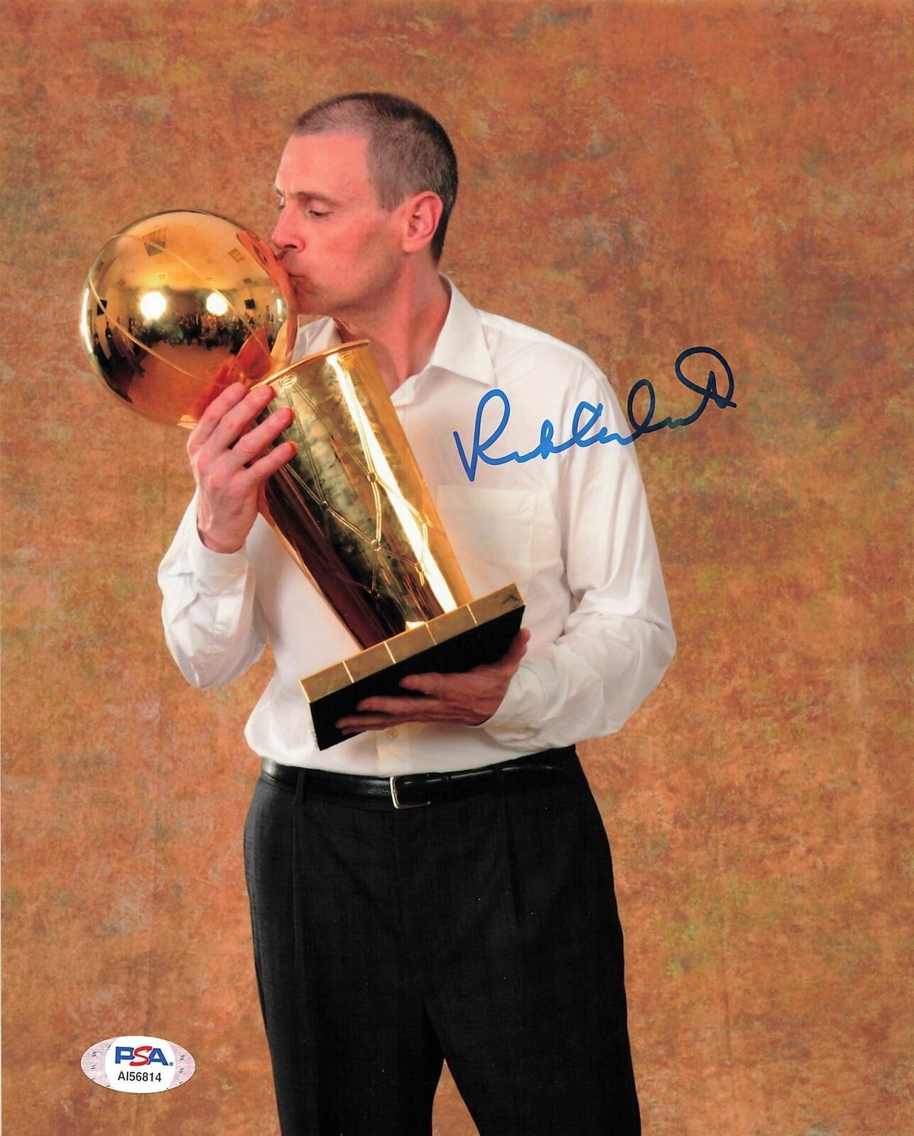 RICK CARLISLE signed 8x10 photo PSA/DNA Dallas Mavericks Autographed