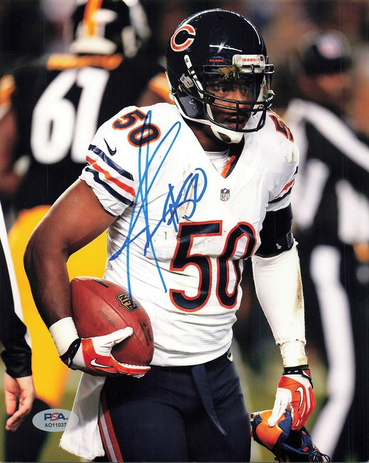 James Anderson Signed 8x10 photo PSA/DNA Chicago Bears Autographed