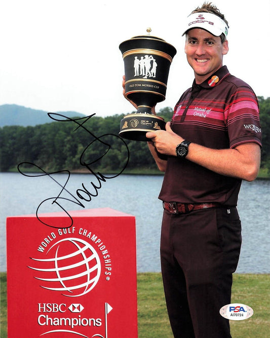 Ian Poulter signed 8x10 photo PSA/DNA Autographed Golf