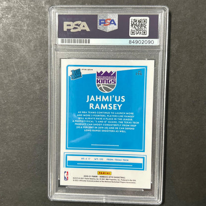 2020-21 Panini Donruss Optic #194 Jahmius Ramsey Signed Card AUTO PSA Slabbed Ki