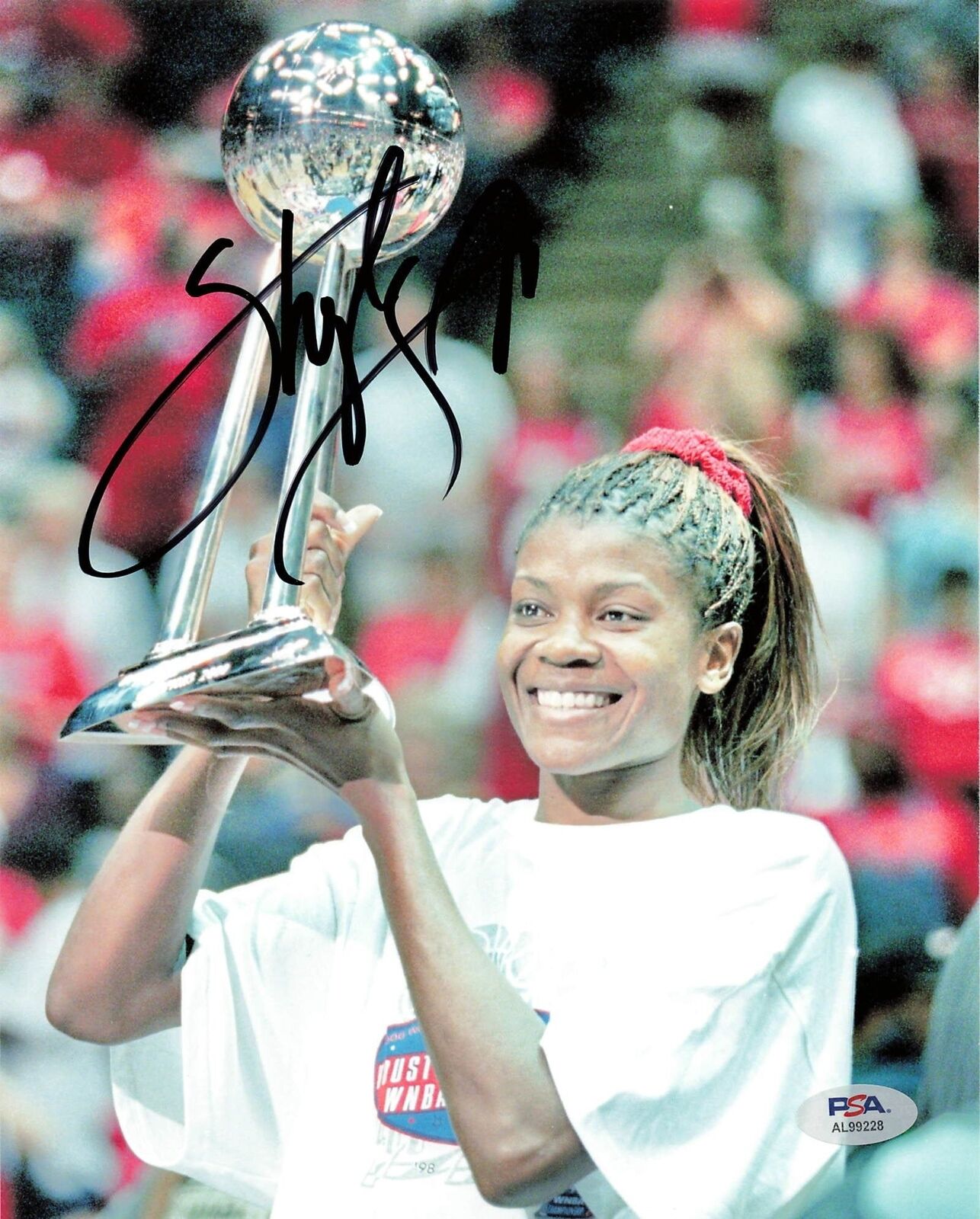 Sheryl Swoopes Signed 8x10 photo PSA/DNA Autographed Houston Comets HOF