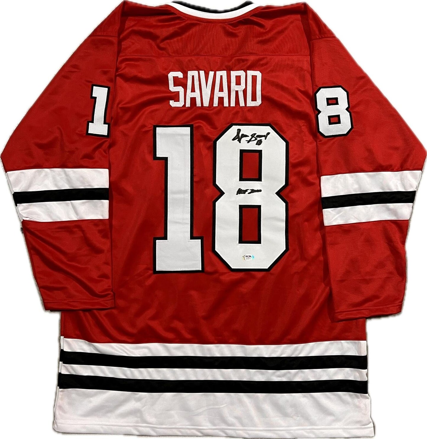 Denis Savard Signed Jersey PSA/DNA Chicago Blackhawks Autographed