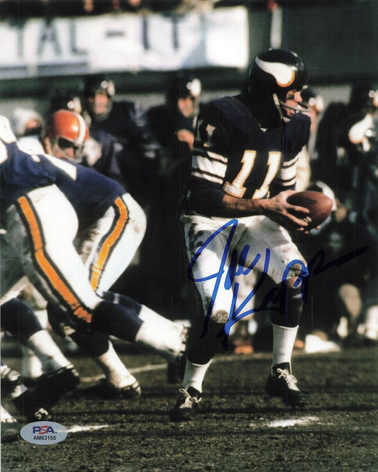 Joe Kapp signed 8x10 photo PSA/DNA Autographed