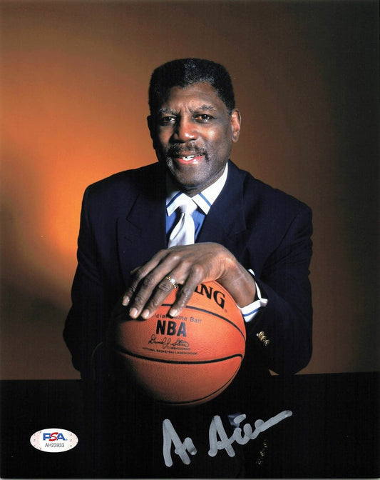 Al Attles signed 8x10 photo PSA/DNA Warriors Autographed