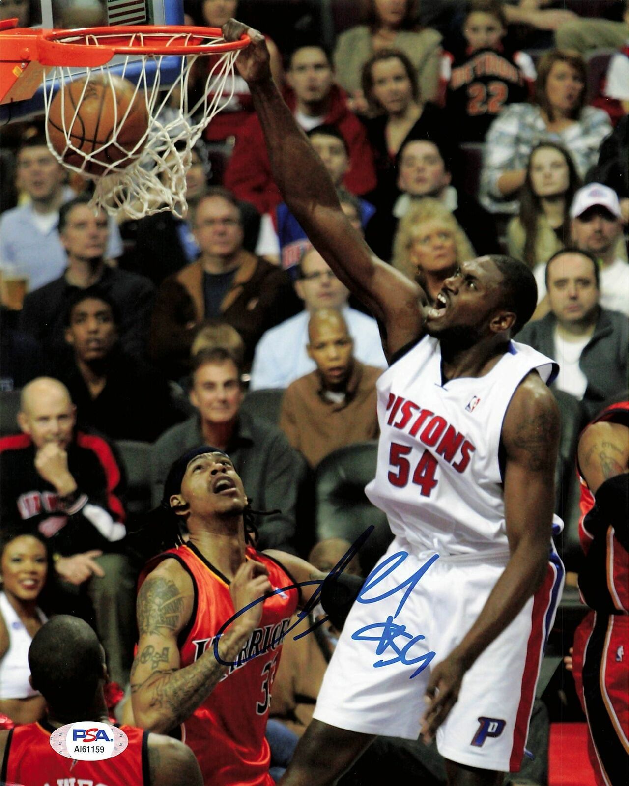 Jason Maxwell signed 8x10 photo PSA/DNA Detroit Pistons Autographed