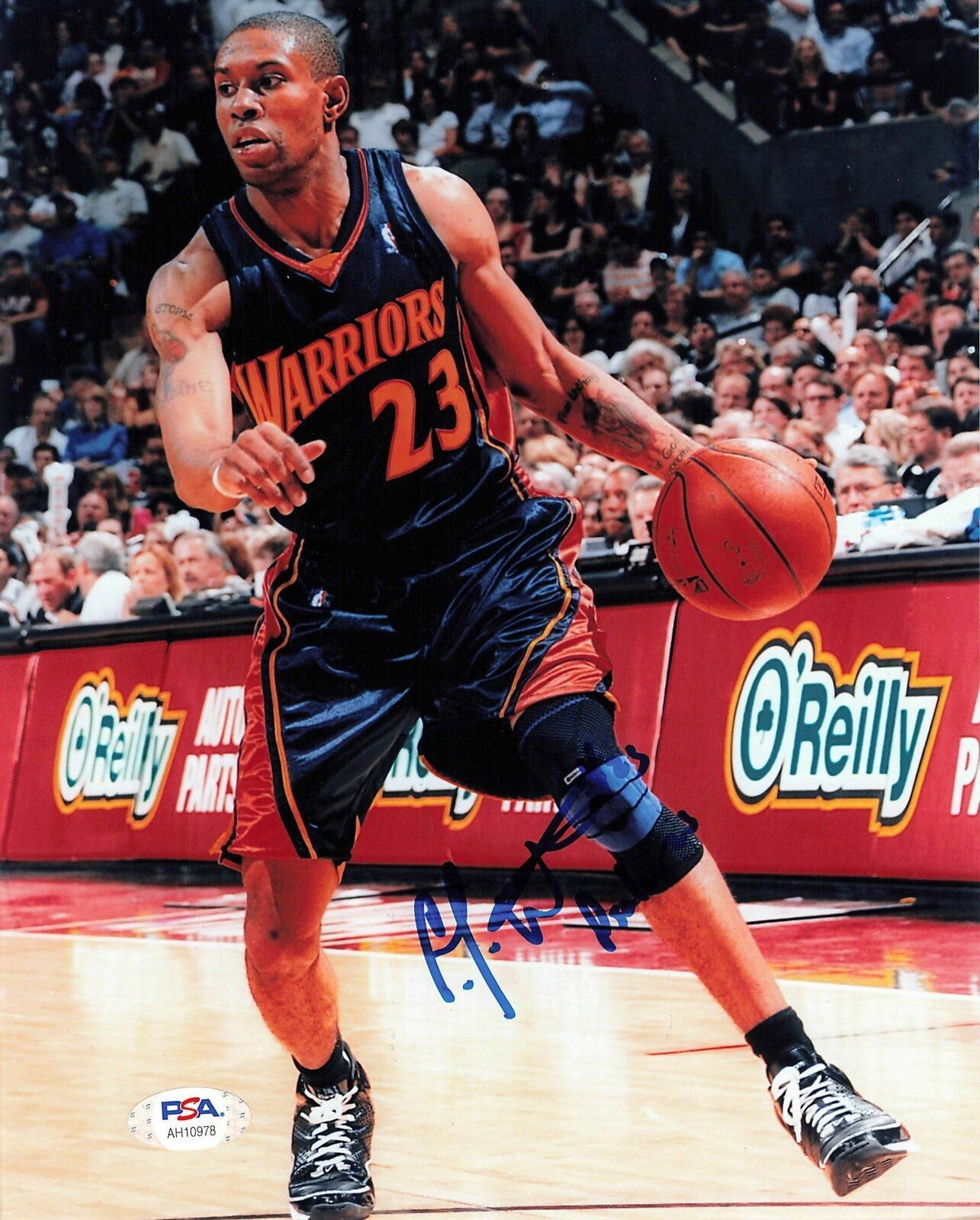 CJ Watson signed 8x10 photo PSA/DNA Warriors Autographed