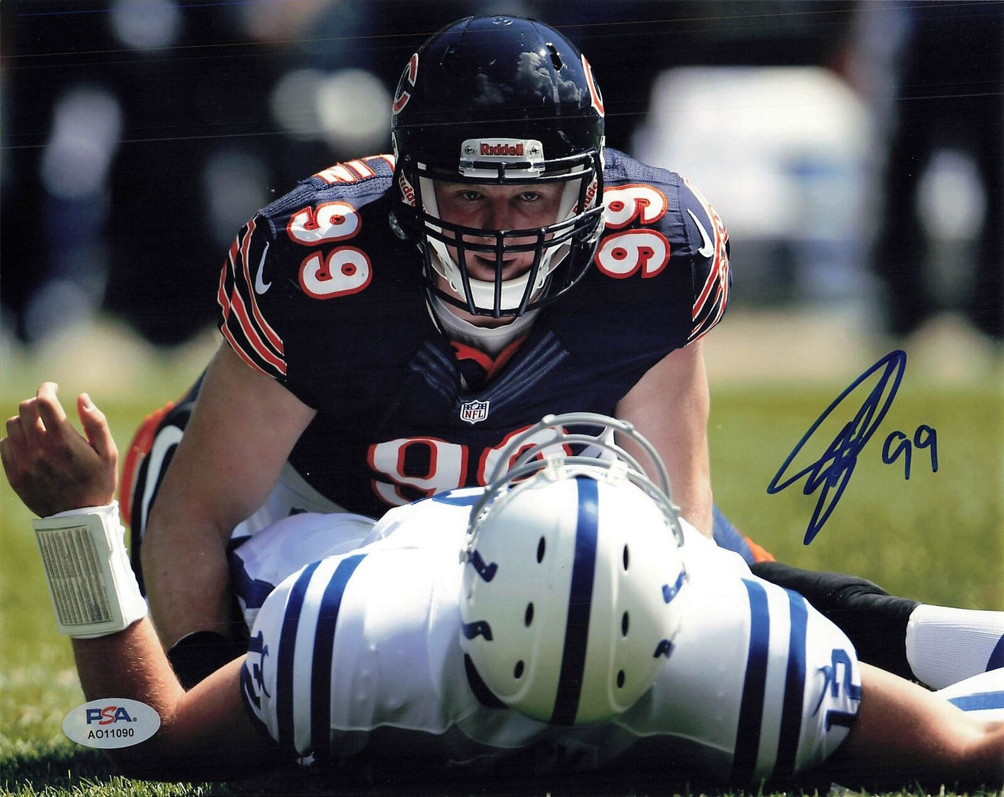 SHEA MCCLELLIN signed 8x10 Photo PSA/DNA Chicago Bears Football Autograph