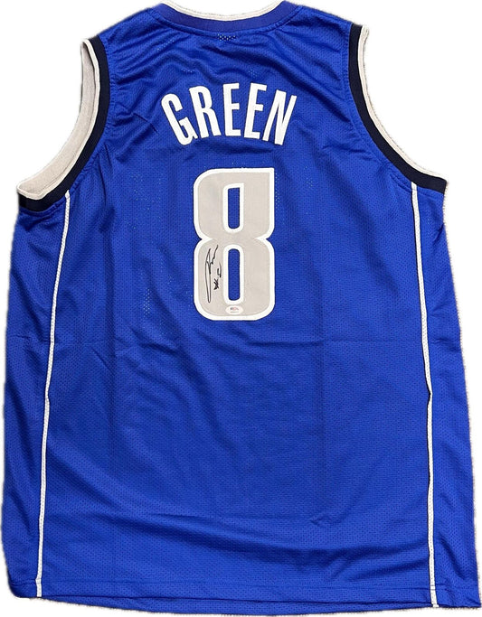 Josh Green signed jersey PSA/DNA Dallas Mavericks Autographed