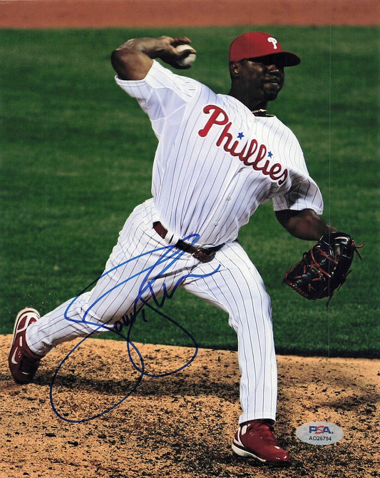 Tom Gordon signed 8x10 photo PSA/DNA Philadelphia Phillies