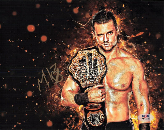 THE MIZ signed 8x10 photo PSA/DNA WWE Autographed Wrestling