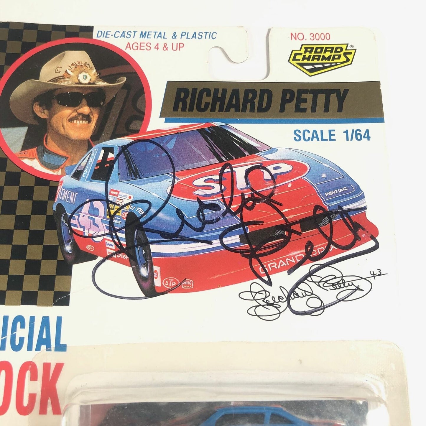 Richard Petty Signed Road Champs Toybox PSA/DNA Nascar Racing