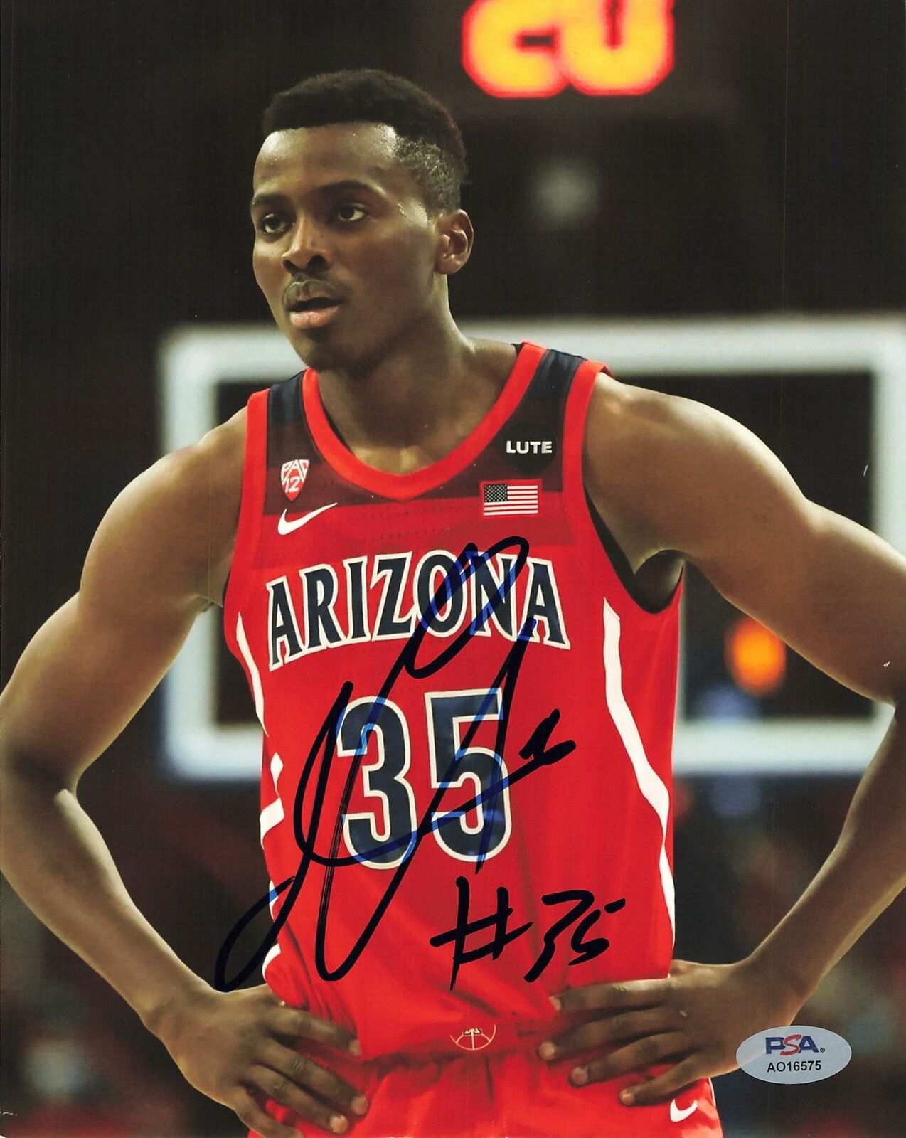 CHRISTIAN KOLOKO signed 8x10 photo PSA/DNA Arizona Wildcats Autographed