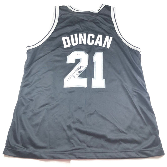 Tim Duncan signed jersey PSA/DNA San Antonio Spurs Autographed