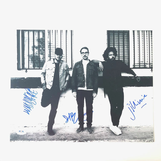 Major Lazer signed 11x14 photo PSA/DNA Autographed Walshy Fire Diplo Jillionaire