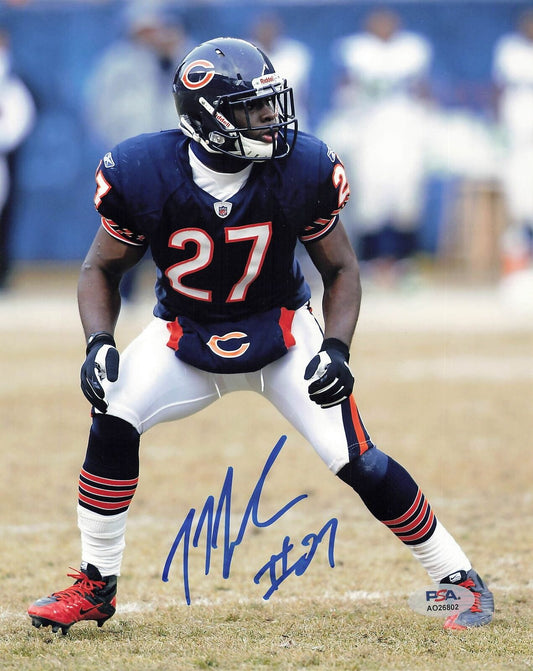 Major Wright Signed 8x10 photo PSA/DNA Chicago Bears Autographed