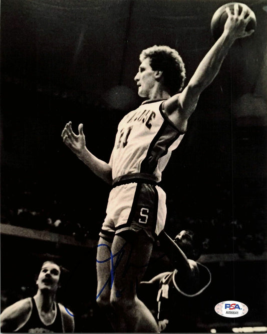 Leo Rautins signed 8x10 photo PSA/DNA 76ers Autographed