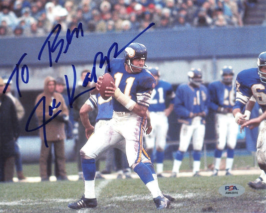 Joe Kapp signed 8x10 photo PSA/DNA Autographed