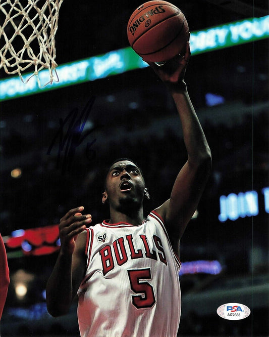 Bobby Portis signed 8x10 photo PSA/DNA Chicago Bulls Autographed