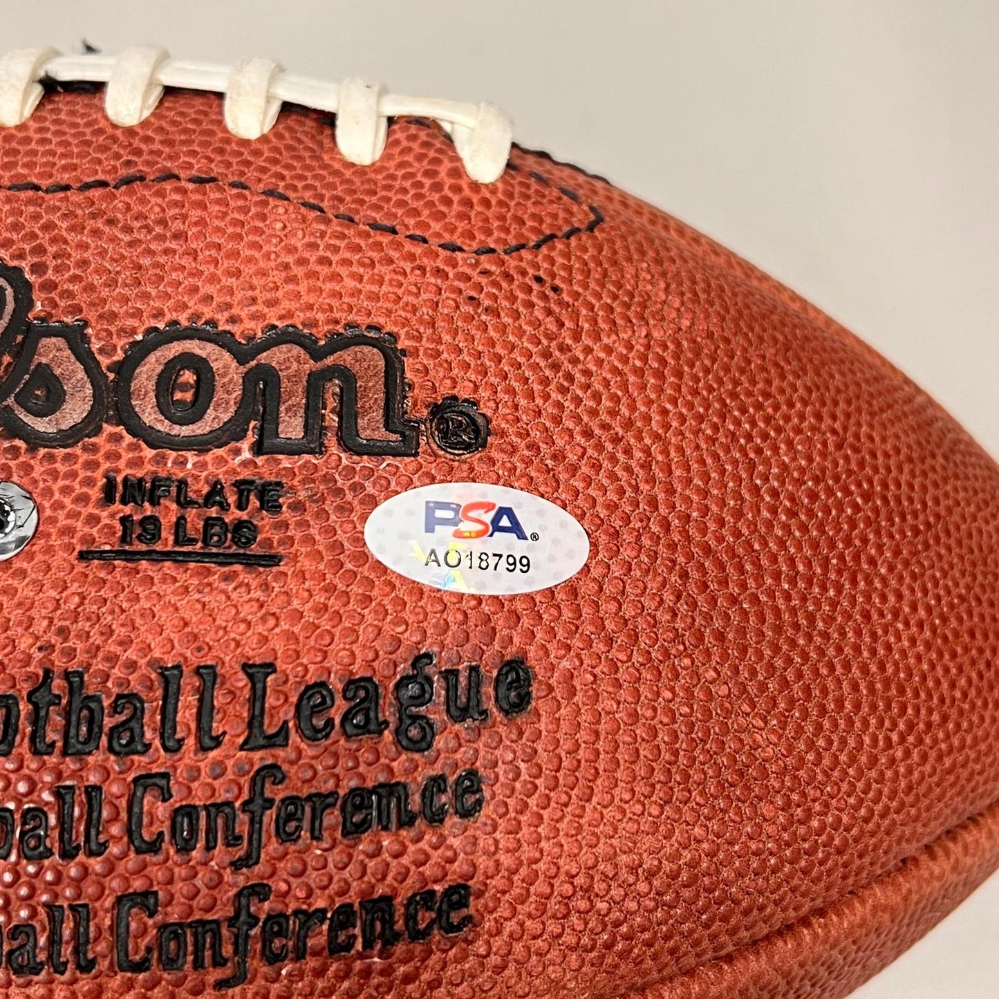 JOE NAMATH signed football PSA/DNA Fanatics New York Jets Autographed