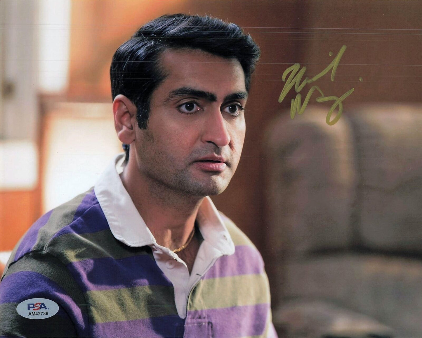 KUMAIL NANJIANI signed 8x10 photo PSA/DNA Autographed