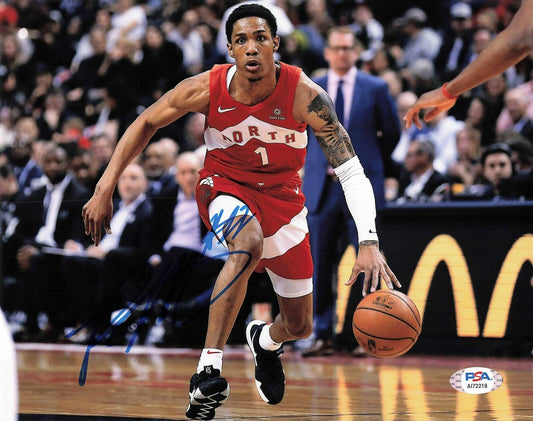 Patrick McCaw signed 8x10 photo PSA/DNA Toronto Raptors Autographed