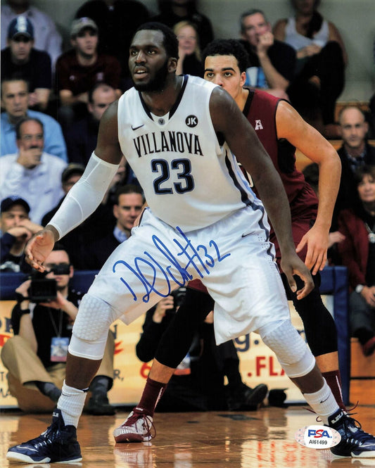 Daniel Ochefu  signed 8x10  photo PSA/DNA Villanova Wildcats Autographed