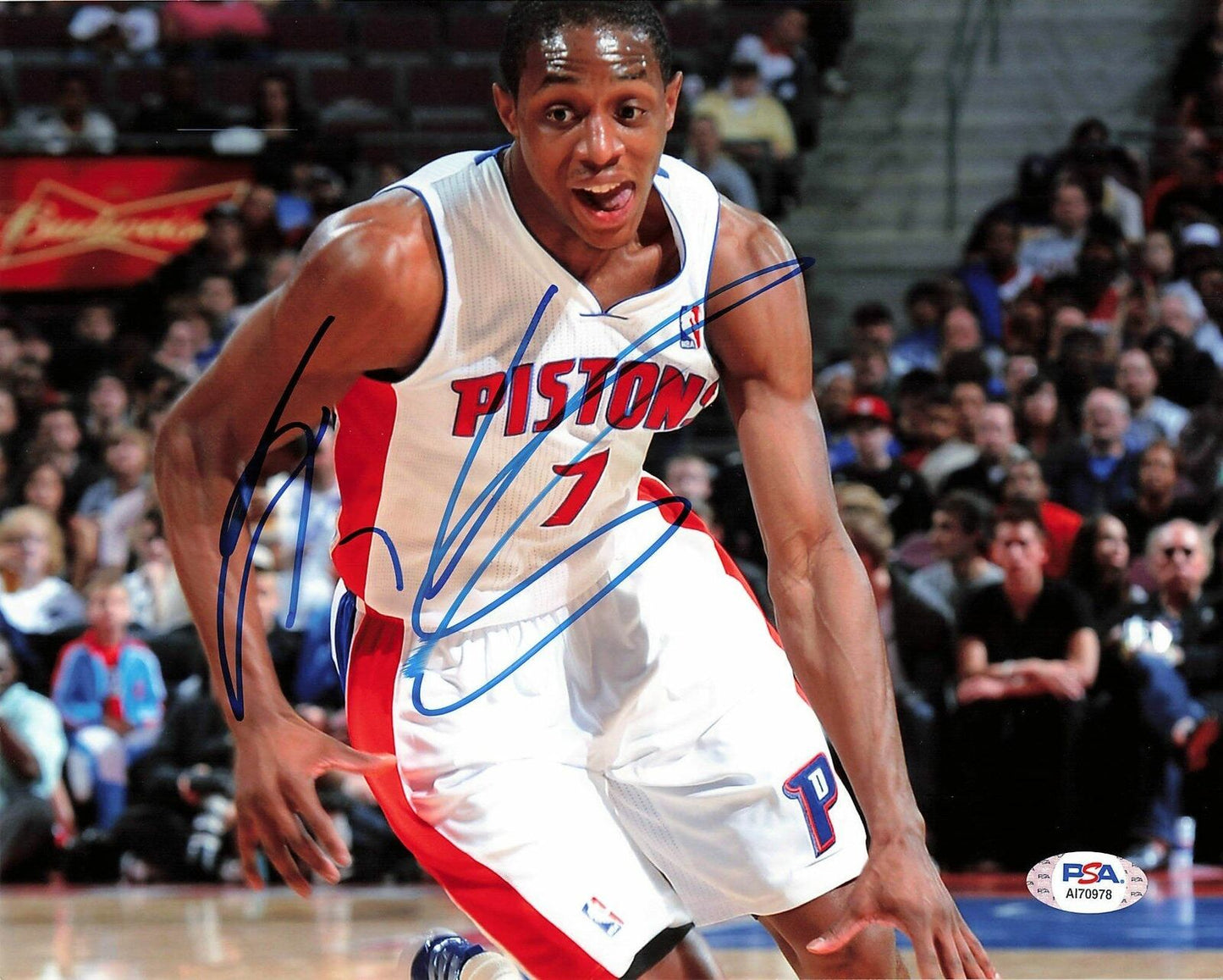 Brandon Knight signed 8x10 photo PSA/DNA Detroit Pistons Autographed