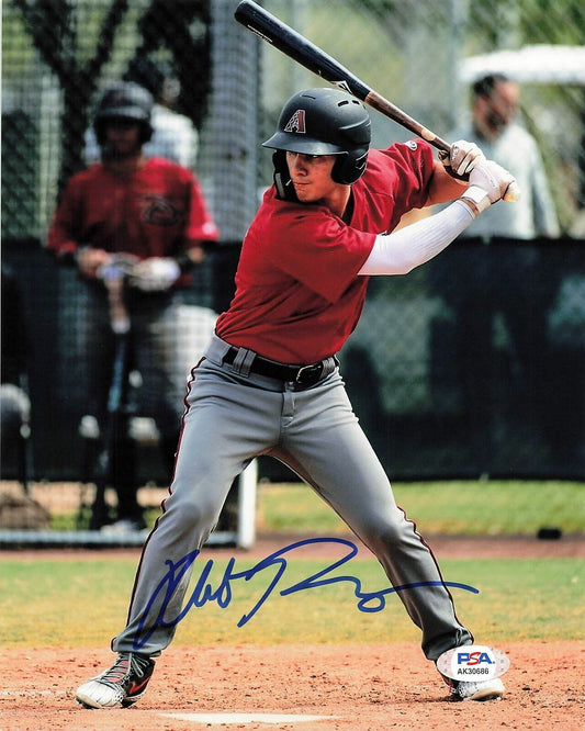 ALEK THOMAS Signed 8x10 photo PSA/DNA Arizona Diamondbacks Autographed