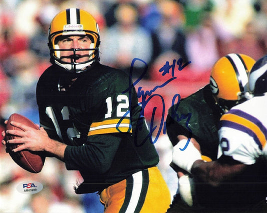 LYNN DICKEY Signed 8x10 photo PSA/DNA Green Bay Packers Autographed