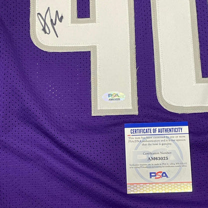 Harrison Barnes Signed Jersey PSA/DNA Sacramento Kings Autographed