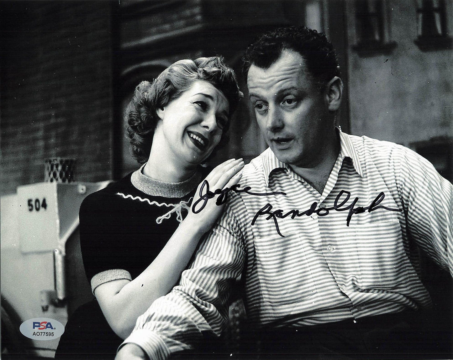 Joyce Randolph signed 8x10 photo PSA/DNA Autographed Actress