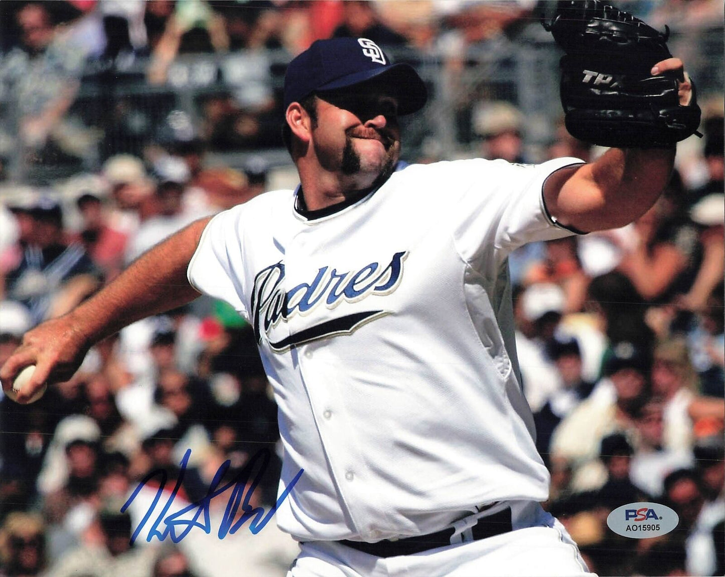 Heath Bell signed 8x10 photo PSA/DNA San Diego Padres Autographed