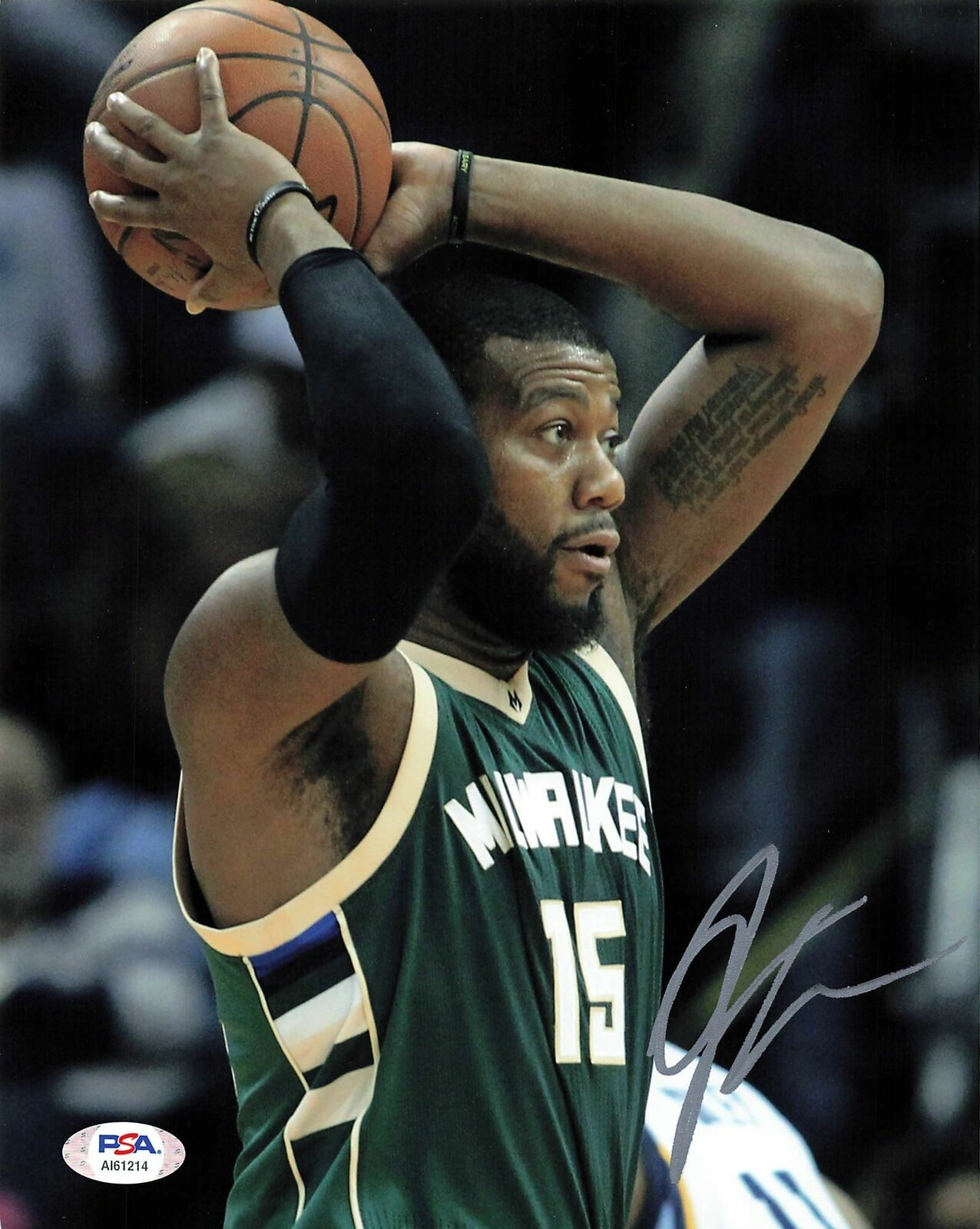 Greg Monroe signed 8x10 photo PSA/DNA Milwaukee Bucks Autographed