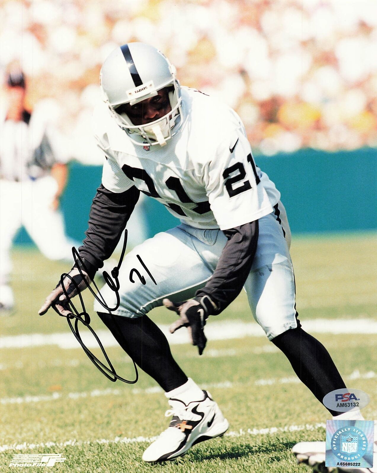 Eric Allen signed 8x10 photo PSA/DNA Raiders Autographed