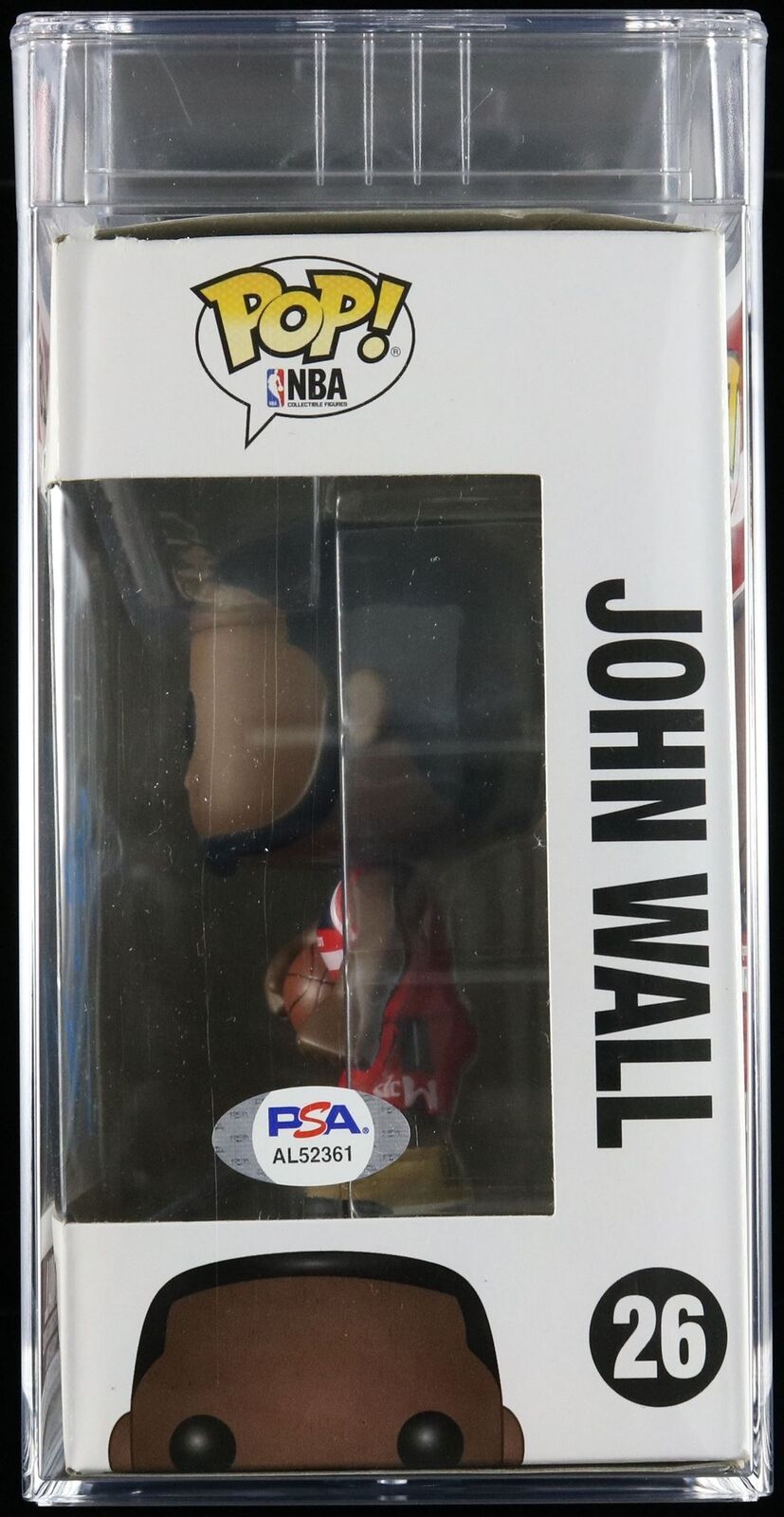 John Wall Signed Funko Pop #26 PSA/DNA Encapsulated Wizards Auto