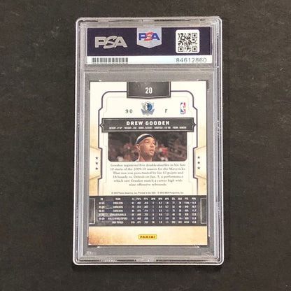 2009-10 Classics Timeless Tributes #20 Drew Gooden Signed Card AUTO PSA/DNA Slab