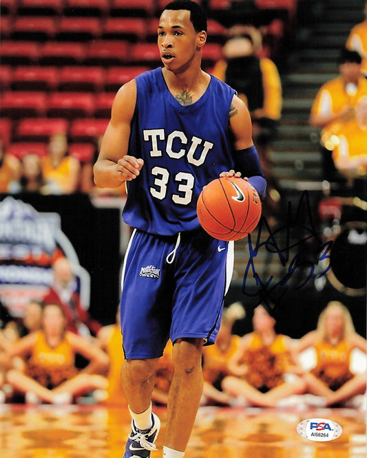 Garlon Green signed 8x10 photo PSA/DNA Texas Christian University New Orleans Pe