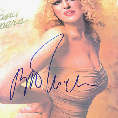 Bette Midler signed LP Vinyl Thighs And Whispers PSA/DNA Album