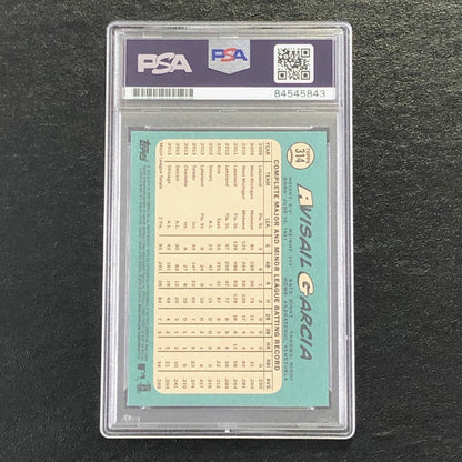 2014 Topps Heritage #314 Avisail Garcia Signed Card PSA Slabbed Auto 10 White So
